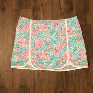 Lilly Pulitzer Lobstah Roll Skort